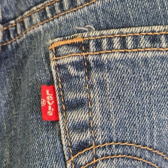 Levi's 515 Nouveau Bootcut Stretch Jeans 90s Vintage Size 34x29 - Picture 5 of 5